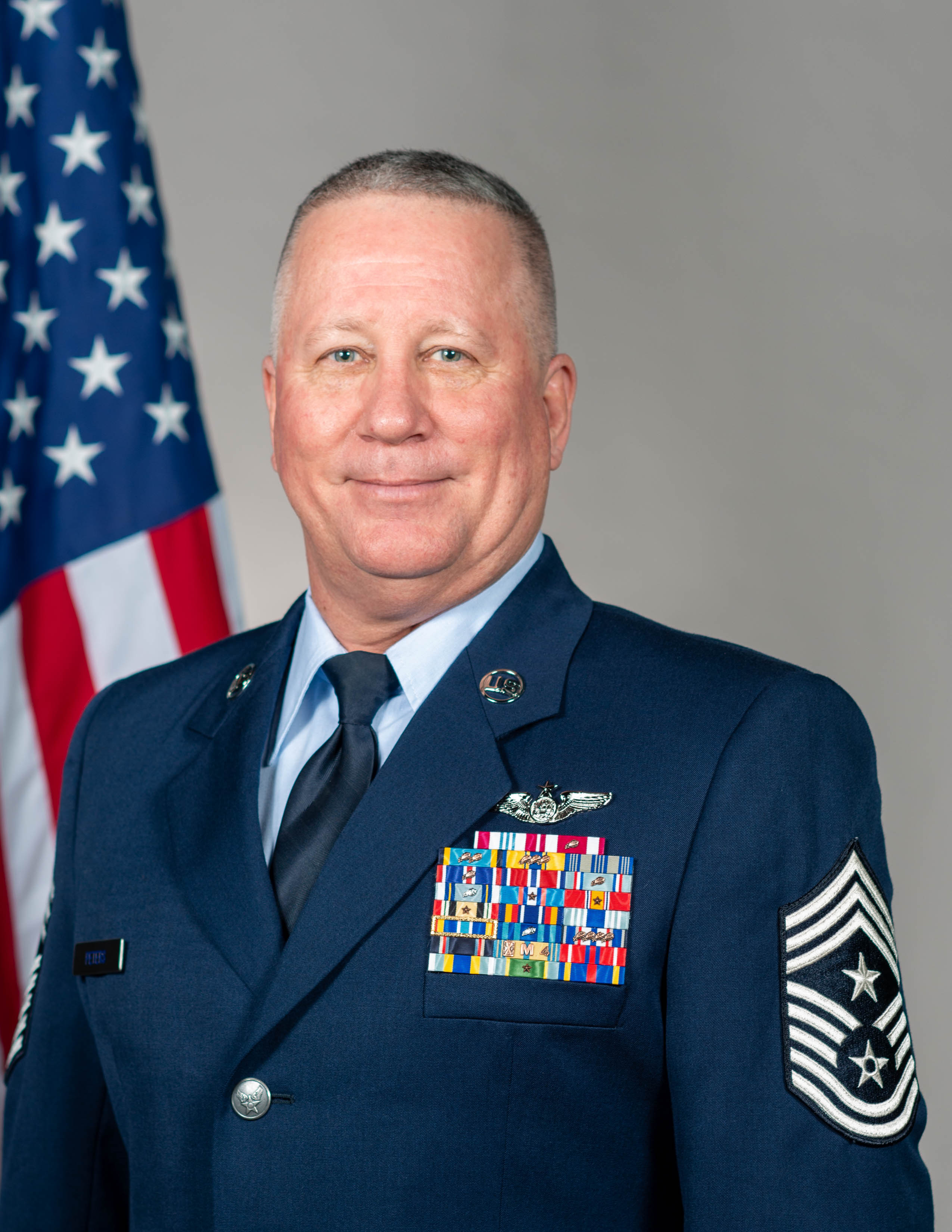 Portrait photo of the Command Chief Master Sgt.